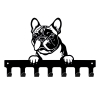 Buldog - wieszak